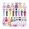 ENOCHT 47 piezas de ropa y accesorios de muñeca para niña_1