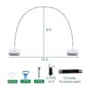Kit de arco de globos con base 9 pies de alto y 10 pies_2