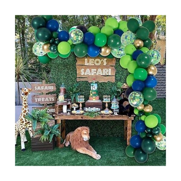 Kit de arco de guirnalda de globos de safari de la selva_5