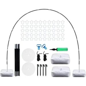 Kit de arco de globos con base 9 pies de alto y 10 pies_1
