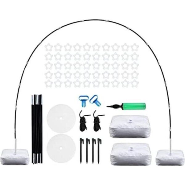 Kit de arco de globos con base 9 pies de alto y 10 pies_1