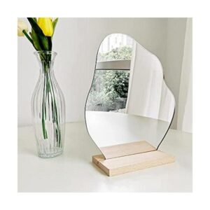 Espejo de escritorio estético para decoración de