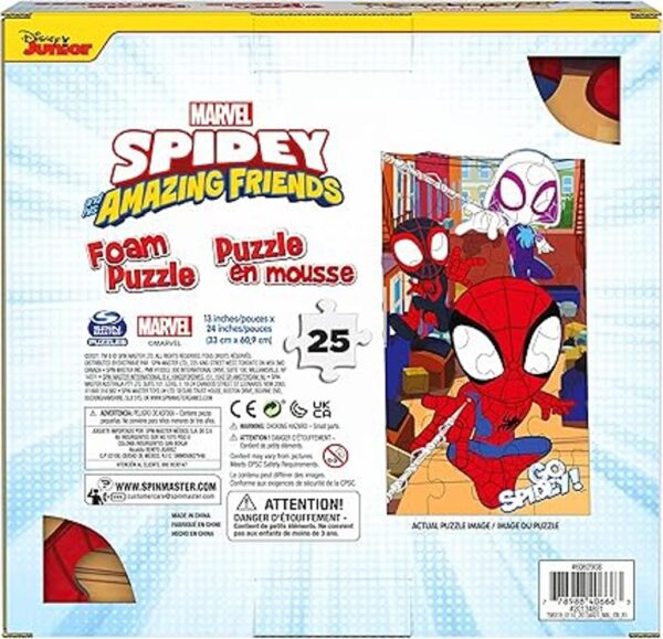 Marvel rompecabezas de espuma de 25 piezas Go Spidey_4