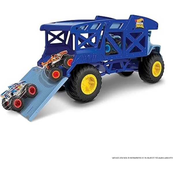 Hot Wheels Monster Trucks Monster Mover Rhino vehículo de_4