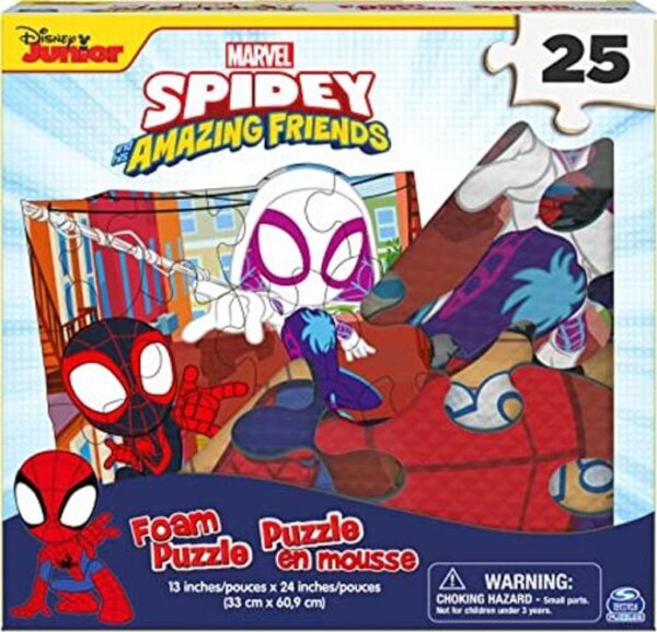 Marvel rompecabezas de espuma de 25 piezas Go Spidey_1