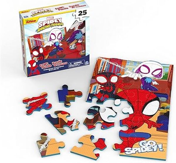 Marvel rompecabezas de espuma de 25 piezas Go Spidey_3