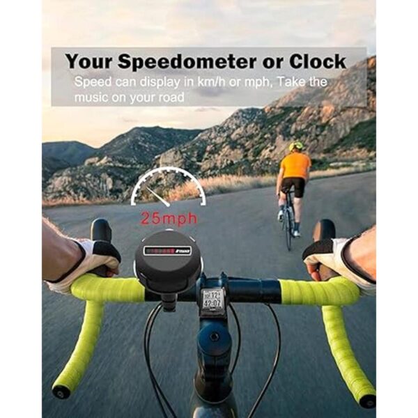 Inwa Altavoz Bluetooth portátil altavoz de bicicleta con_2