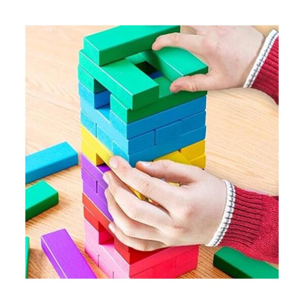 Juego de mesa apilable juego de apilamiento de madera de_5