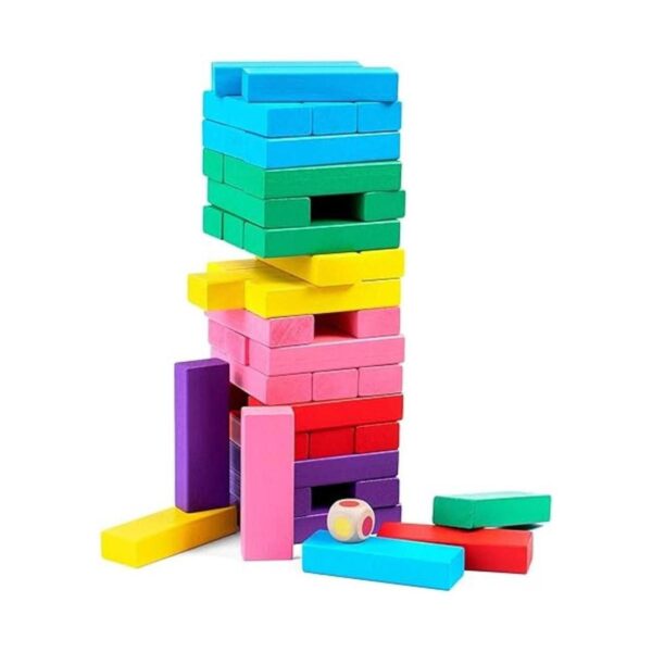Juego de mesa apilable juego de apilamiento de madera de_1