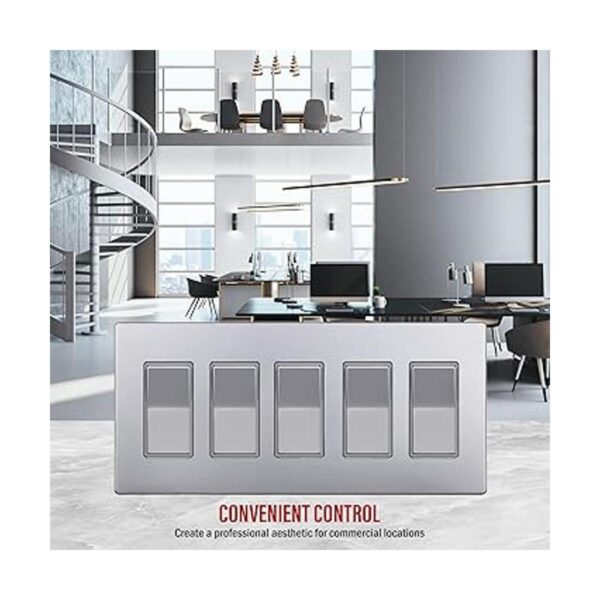 ENERLITES Elite Series Placa de pared decorativa sin