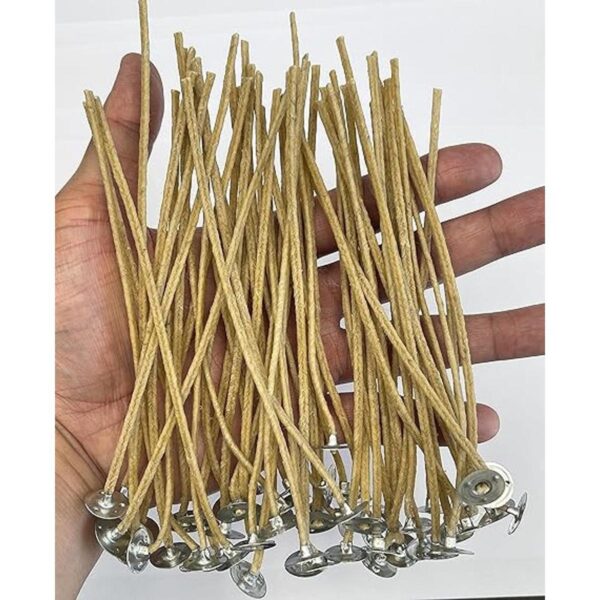 Mechas de cáñamo para velas mechas de vela para hacer