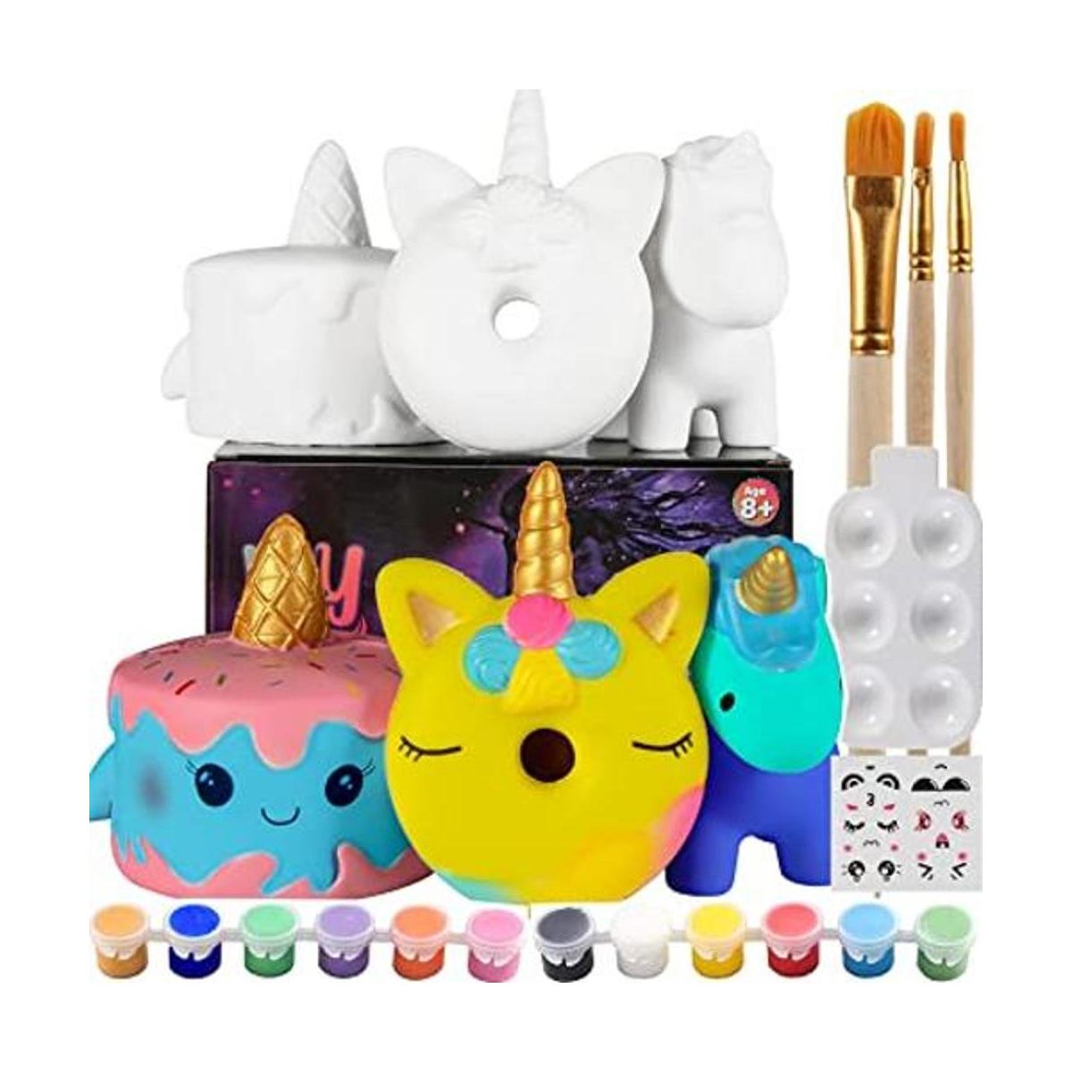 JimGloria Pinta tus propios Squishies unicornio jumbo