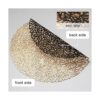 FunWheat Juego de 6 manteles individuales redondos de