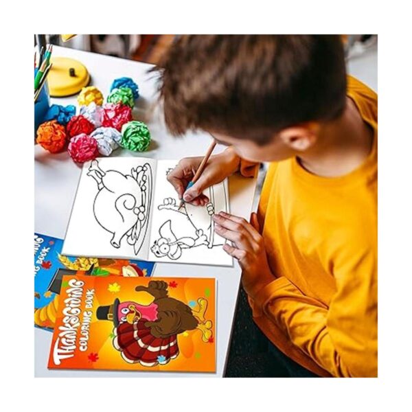 36 libros para colorear de Acción de Gracias para niños_5