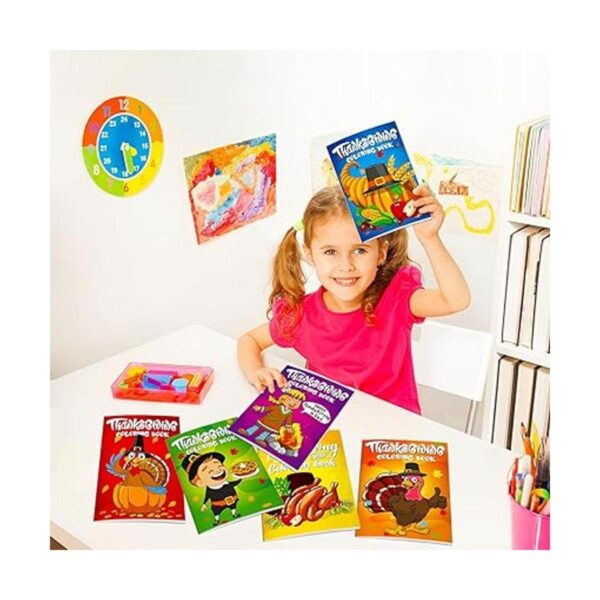 36 libros para colorear de Acción de Gracias para niños_2