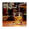 OPAYLY Juego de 4 vasos de whisky de 12 onzas vasos de_3