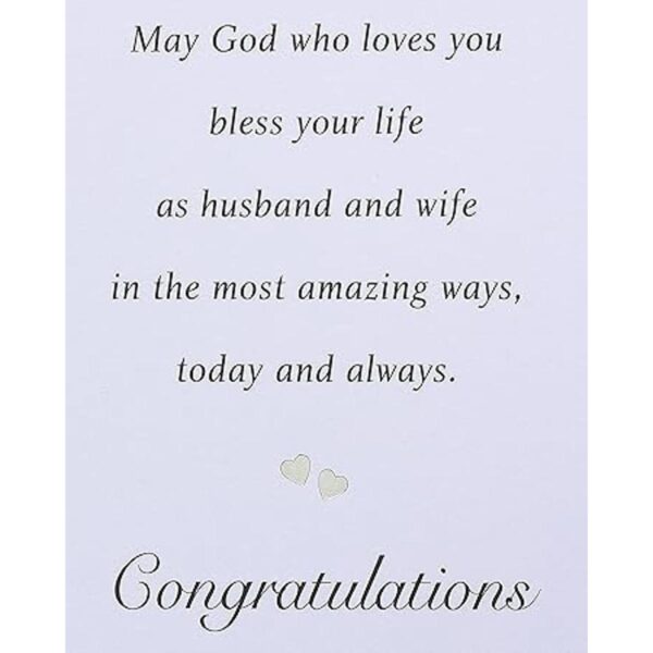 American Greetings Tarjeta de boda religiosa pareja_4