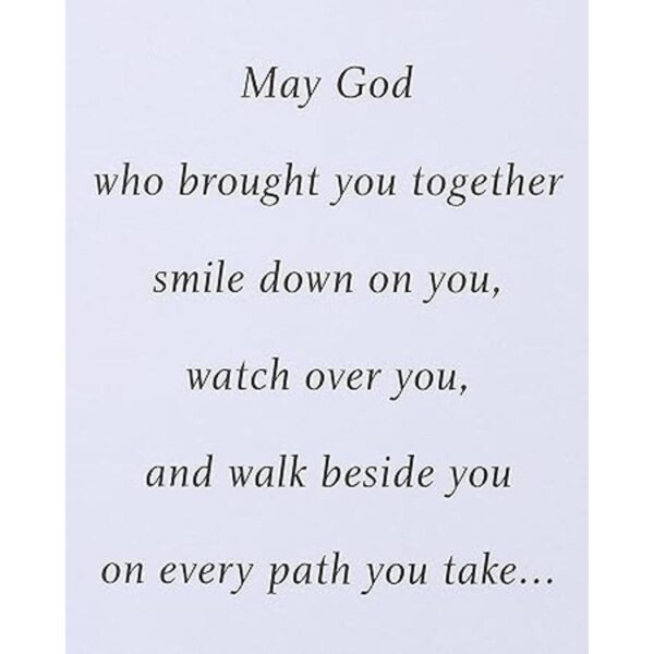 American Greetings Tarjeta de boda religiosa pareja_3