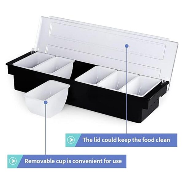 MOLIGOU Contenedor de condimentos refrigerado por hielo_4