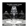 Marspeeder Lámpara de mesa de cristal lámpara decorativa_6