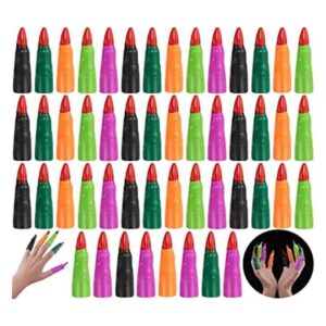 HFATMOS Coloridos dedos de bruja para leer 5 colores de_1