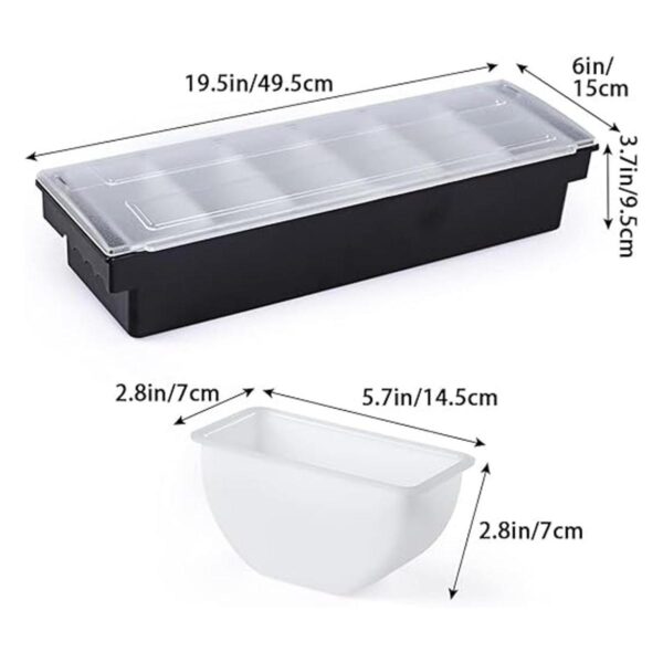 MOLIGOU Contenedor de condimentos refrigerado por hielo_3