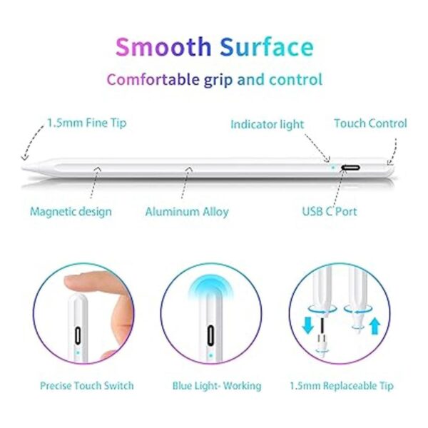 Lápiz óptico lápiz óptico activo compatible con pantallas_3