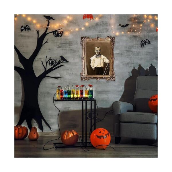 Decoraciones de Halloween 3D que cambian de cara de_6