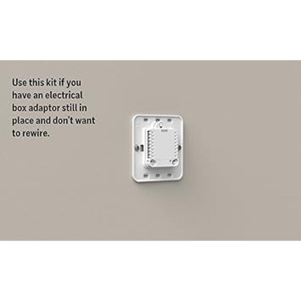 Honeywell Home Placa de cubierta grande y adaptador de