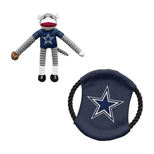 Littlearth NFL Dallas Cowboys calcetín mono y disco_1