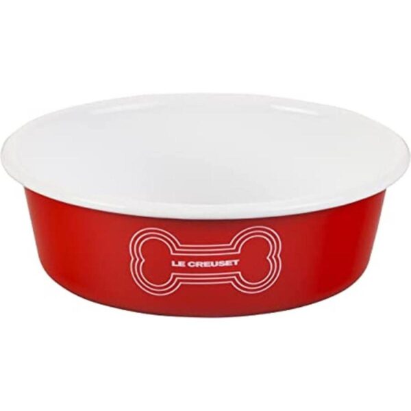 Le Creuset Cuenco mediano esmaltado para perro 4 tazas_1