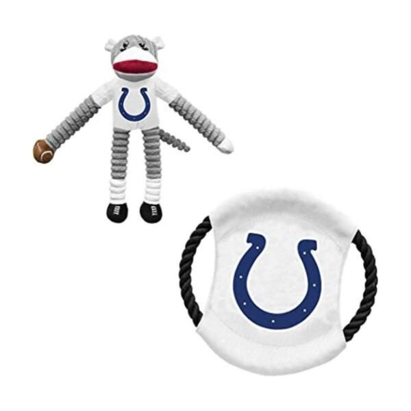 Littlearth NFL Indianapolis Colts calcetín mono y disco_1