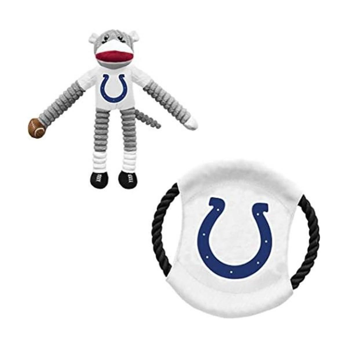 Littlearth NFL Indianapolis Colts calcetín mono y disco