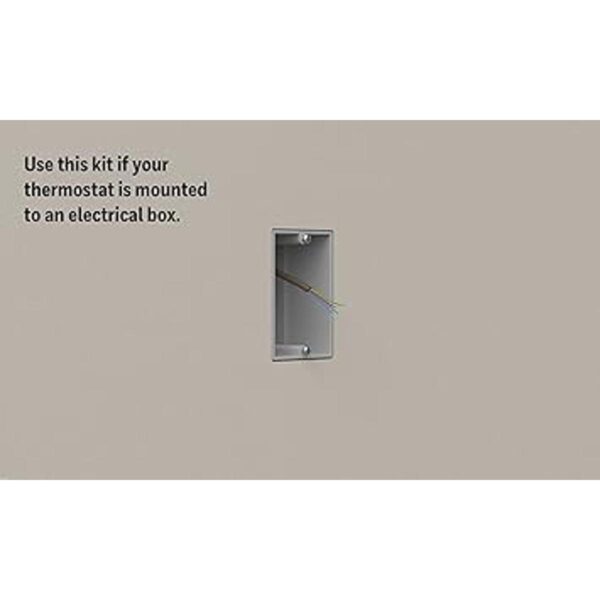 Honeywell Home Placa de cubierta grande y adaptador de