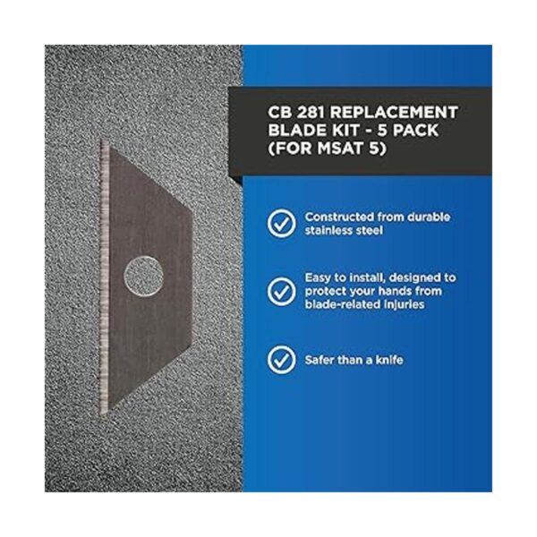 Miller CB 281 MSAT Kit de repuesto de 5 cuchillas_2