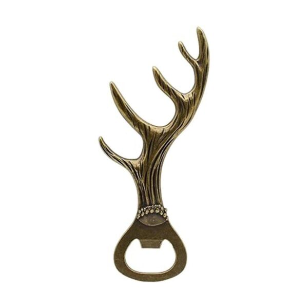 Deer Antler Abridor de botellas de cerveza para bar_5