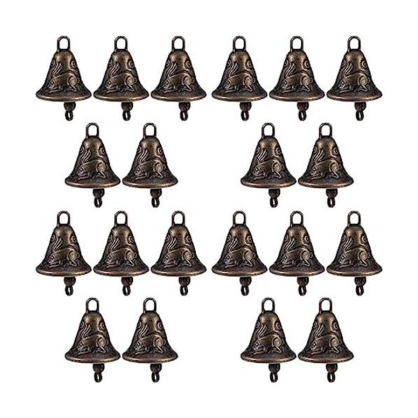 DOITOOL 20 cascabeles para manualidades pequeñas campanas