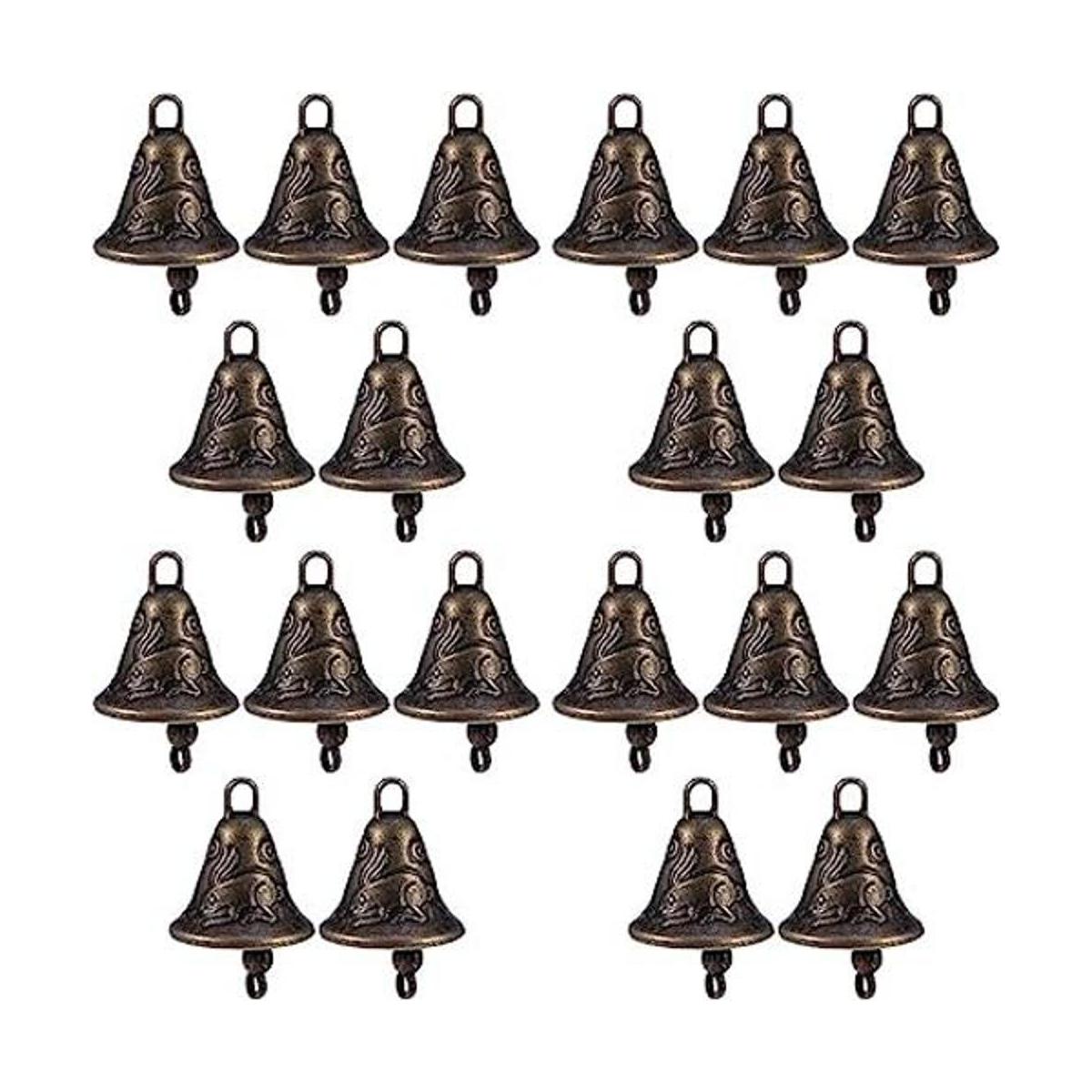 DOITOOL 20 cascabeles para manualidades pequeñas campanas