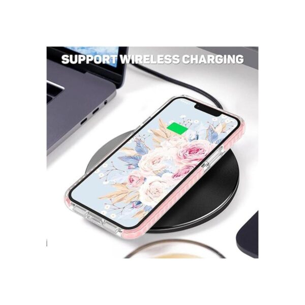 MATEPROX Funda compatible con iPhone 13 transparente_3