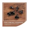 DOITOOL 20 cascabeles para manualidades pequeñas campanas