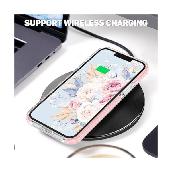 MATEPROX Funda compatible con iPhone 13 transparente_2