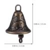 DOITOOL 20 cascabeles para manualidades pequeñas campanas