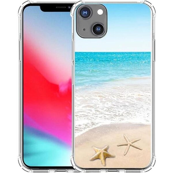 Funda de verano para iPhone 13 14 y MUQR de silicona de_1