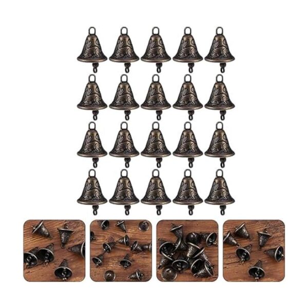 DOITOOL 20 cascabeles para manualidades pequeñas campanas