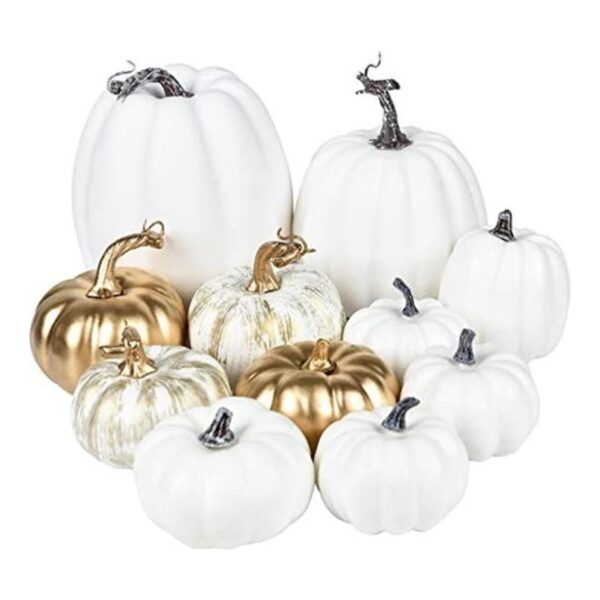 DearHouse 11 calabazas artificiales de otoño cosecha