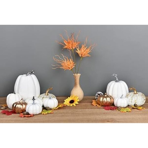 DearHouse 11 calabazas artificiales de otoño cosecha