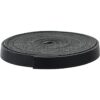 CleverDelights Correa de piel negra de 0.374 in 8.9 ft_1