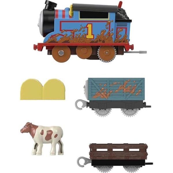 Thomas Friends Muddy Farm Thomas Motor de tren de_4