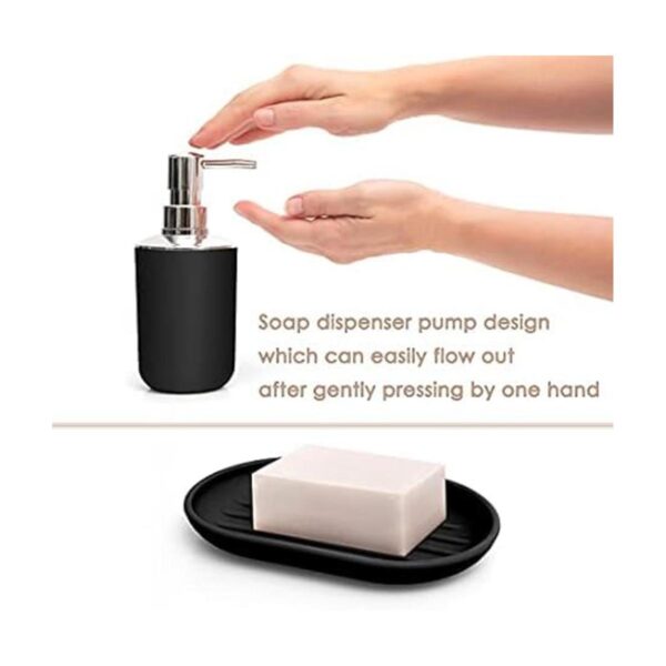 Moss Stone Juego de 6 accesorios de baño juego de