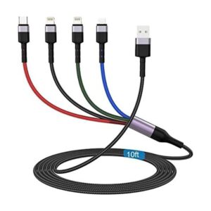MTAKYI Cable de carga universal USB 4 en 1 de 9.8 ft 10_1